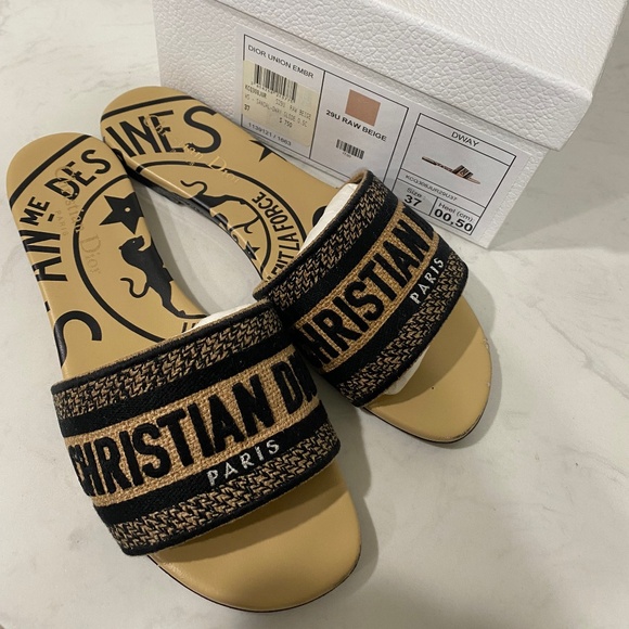 Dior Dway Slides - Picture 1 of 4